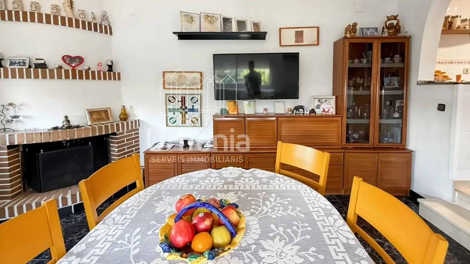 Sala de estar de Casa o chalet en venta en Tordera con Amueblado