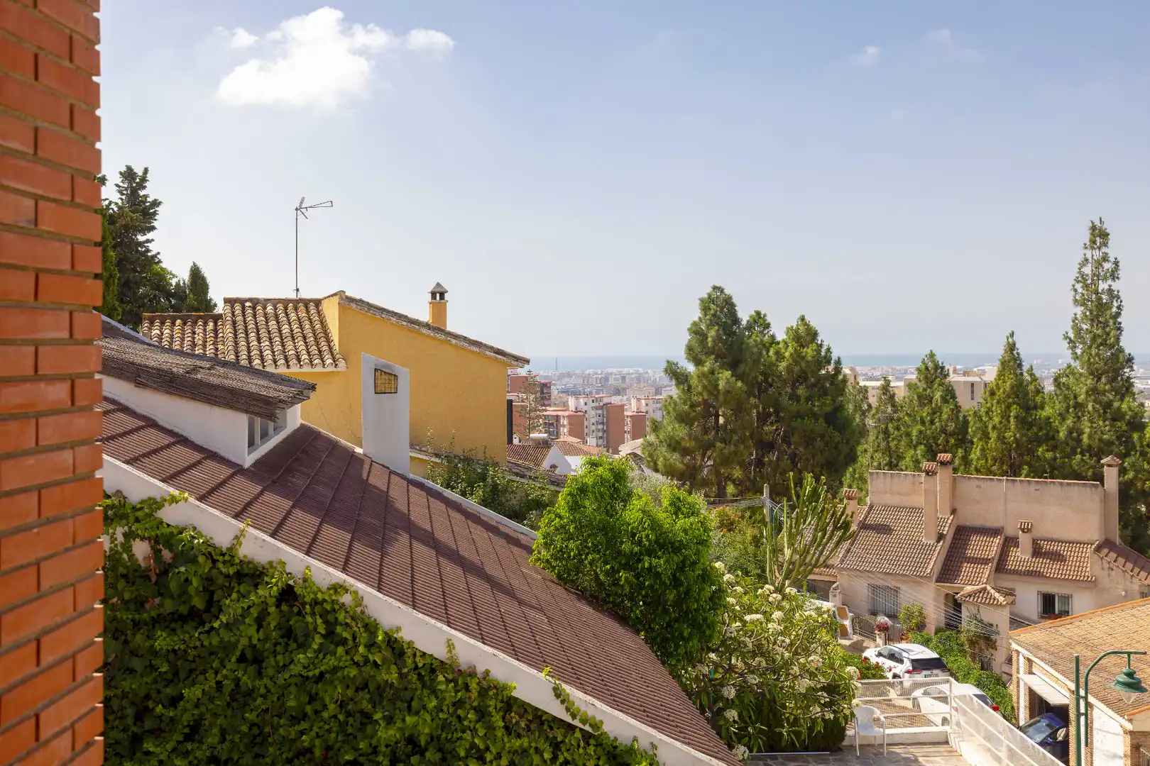 Exterior view of Houses for sale in Málaga  with Air Conditioner, Heating and Private garden