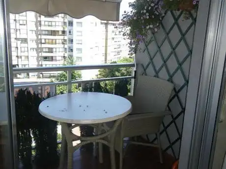 Terraza de Piso de alquiler en Vigo  con Calefacción, Parquet y Amueblado