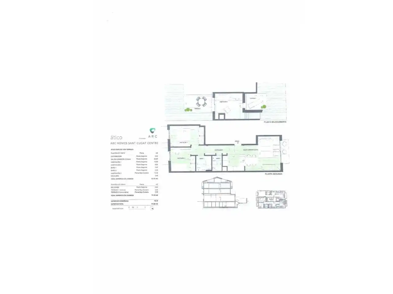 Piso en venta en Sant Cugat del Vallès con Aire acondicionado, Calefacción y Parquet