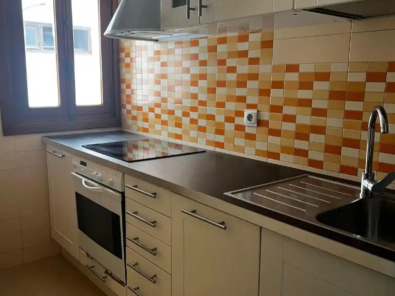 Küche von Wohnung zur Miete in Manilva mit Terrasse, Möbliert und Waschmaschine