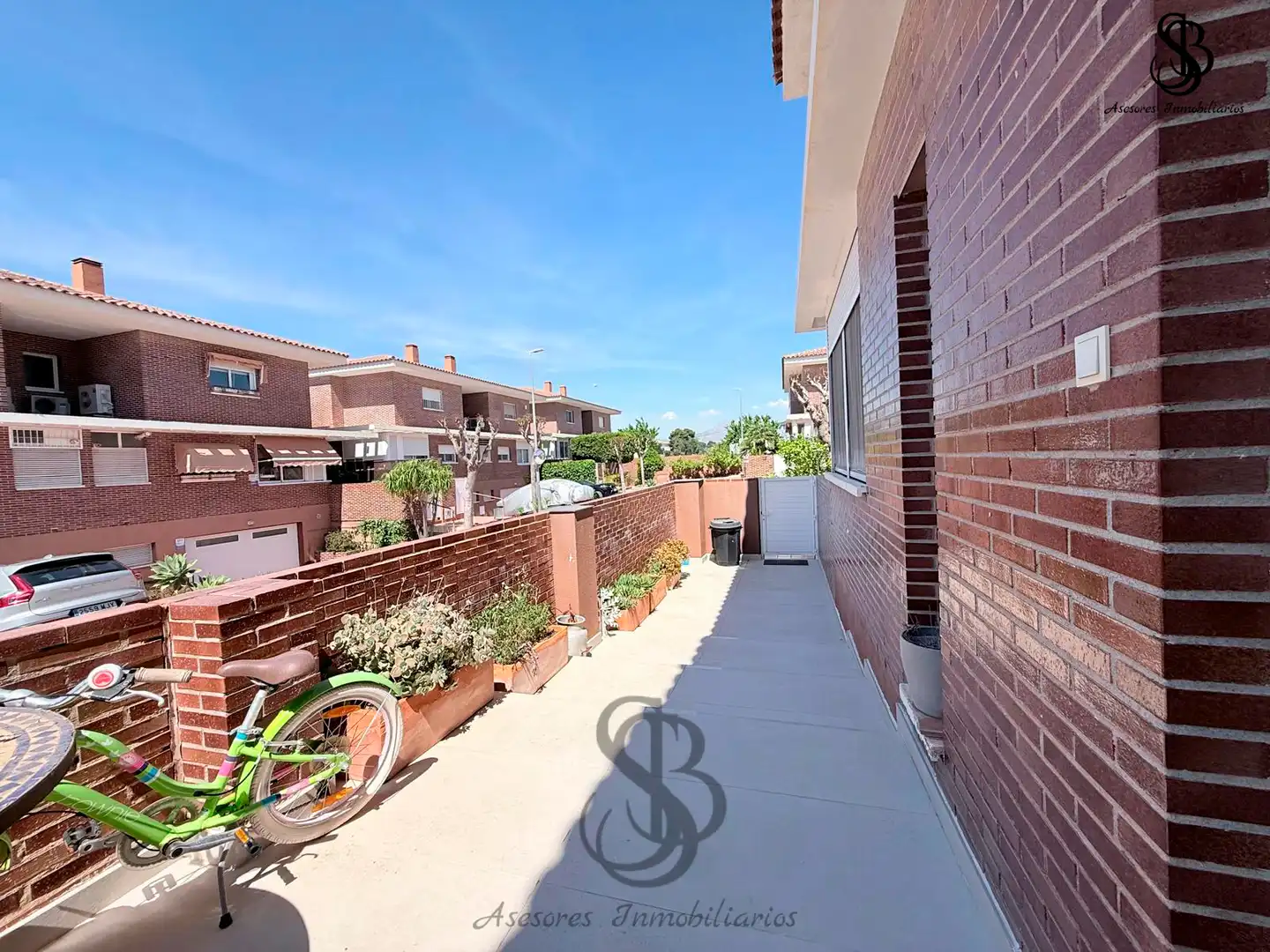 Terraza de Casa adosada en venta en Mutxamel con Aire acondicionado, Calefacción y Jardín privado