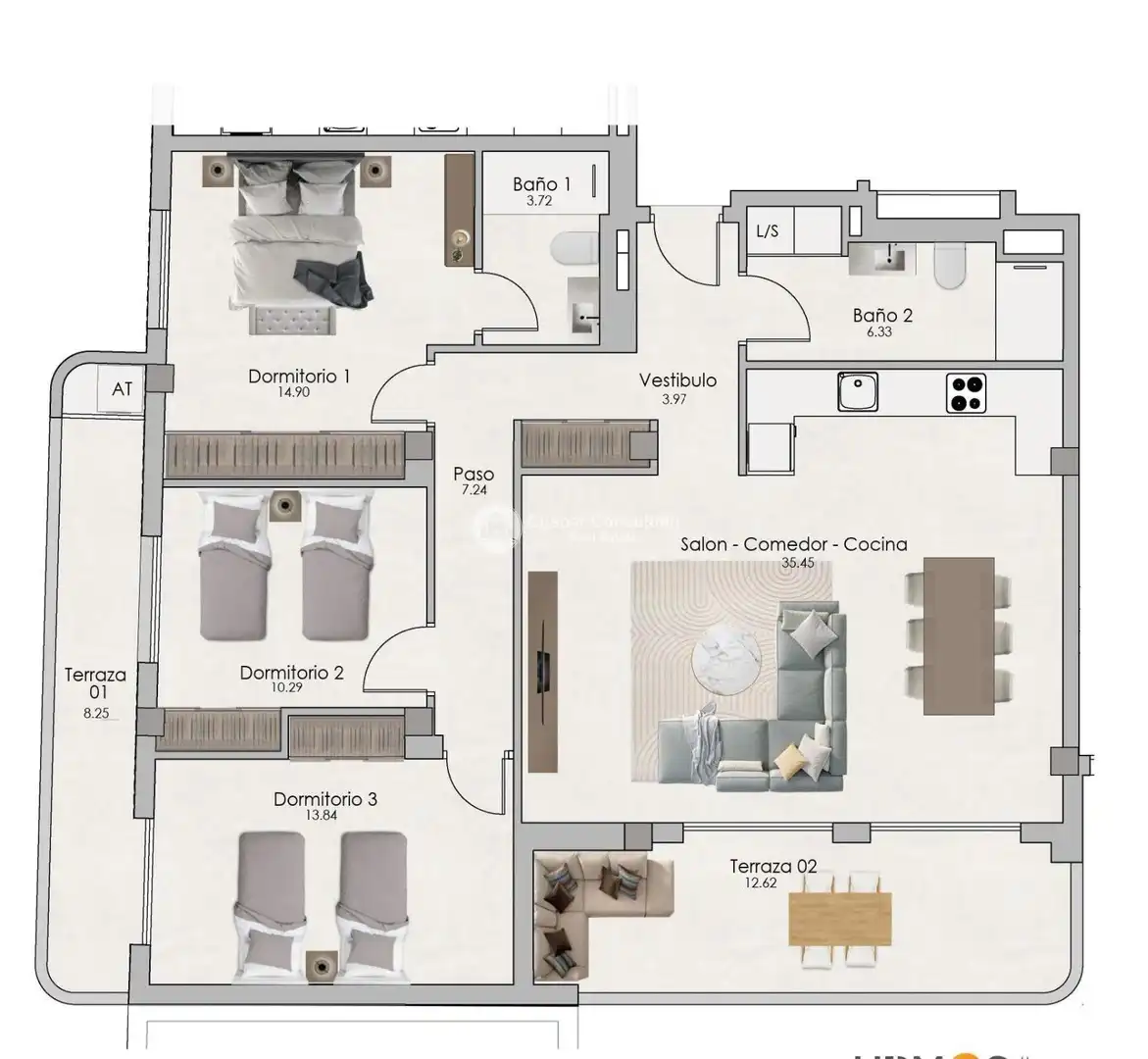 Apartament amb piscina en venda a Santa Pola ciudad, imagen 9