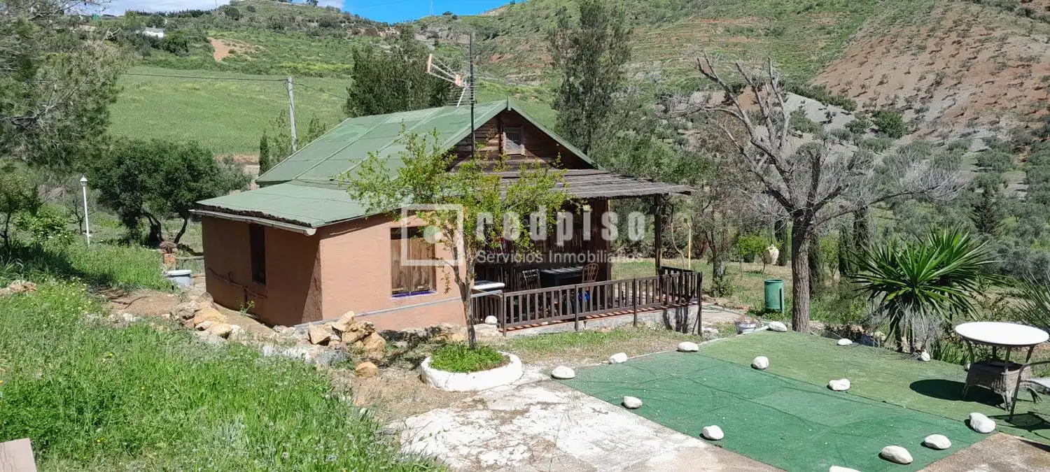 Außenansicht von Haus oder Chalet zum Verkauf in Pizarra mit Klimaanlage, Heizung und Terrasse