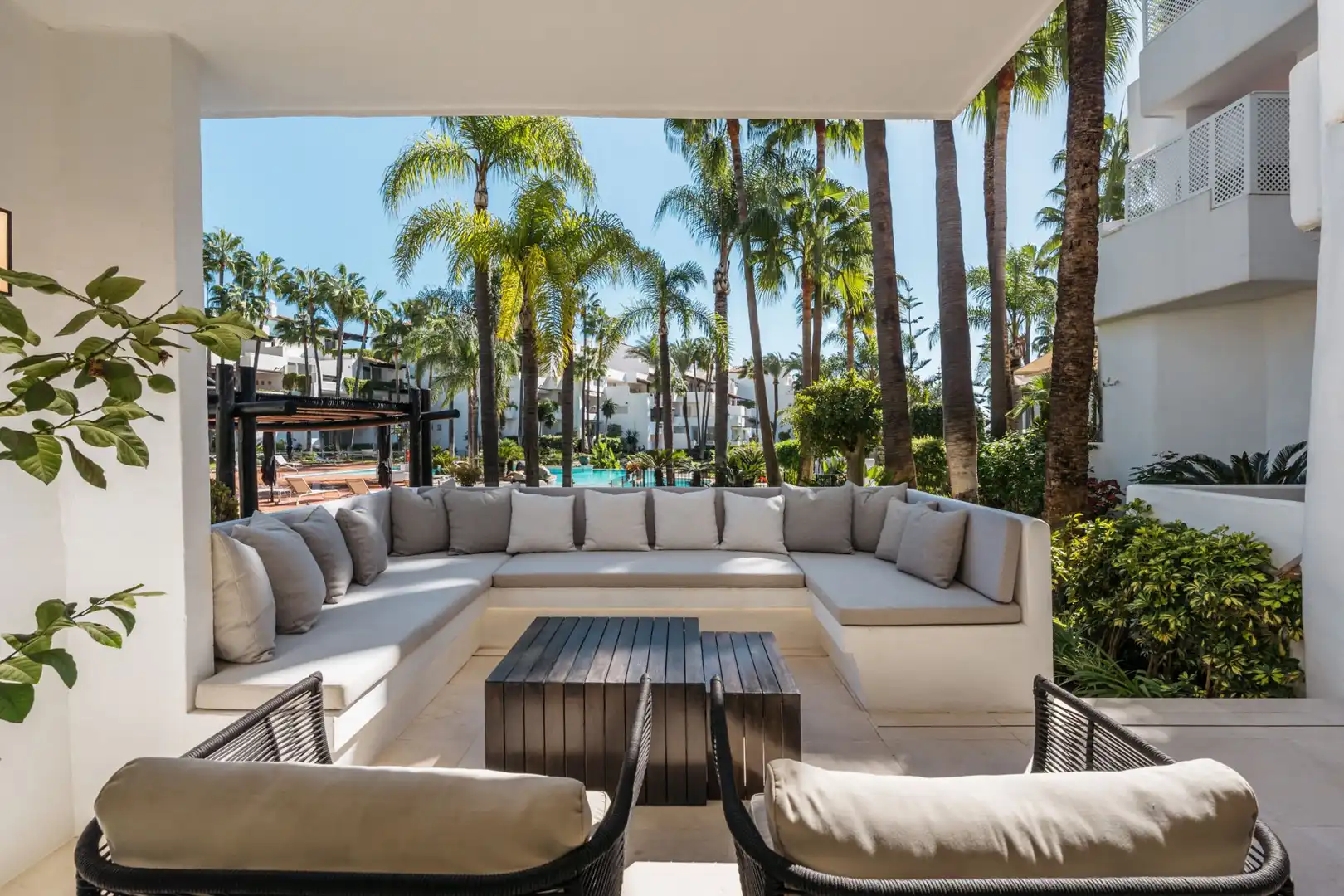 Terrassa de Apartament en venda en Marbella amb Aire condicionat, Calefacció i Terrassa