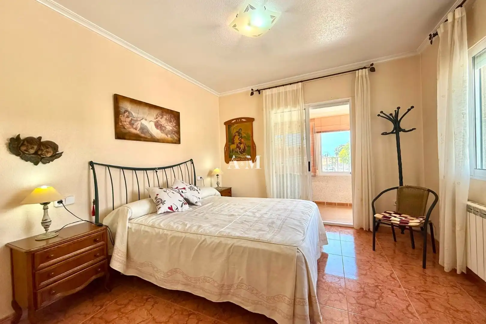 Dormitori de Casa adosada en venda en San Javier amb Aire condicionat, Calefacció i Jardí privat