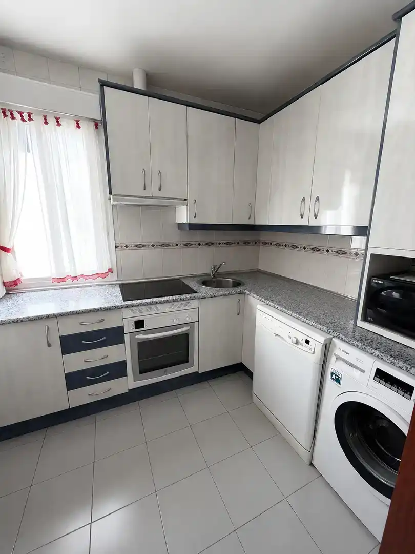 Kitchen of Attic for sale in  Madrid Capital  with Air Conditioner and Balcony