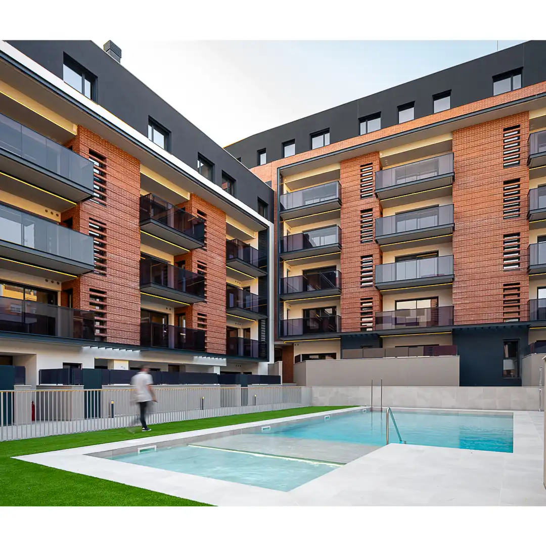 Vista exterior de Planta baja en venta en Granollers con Aire acondicionado, Calefacción y Jardín privado