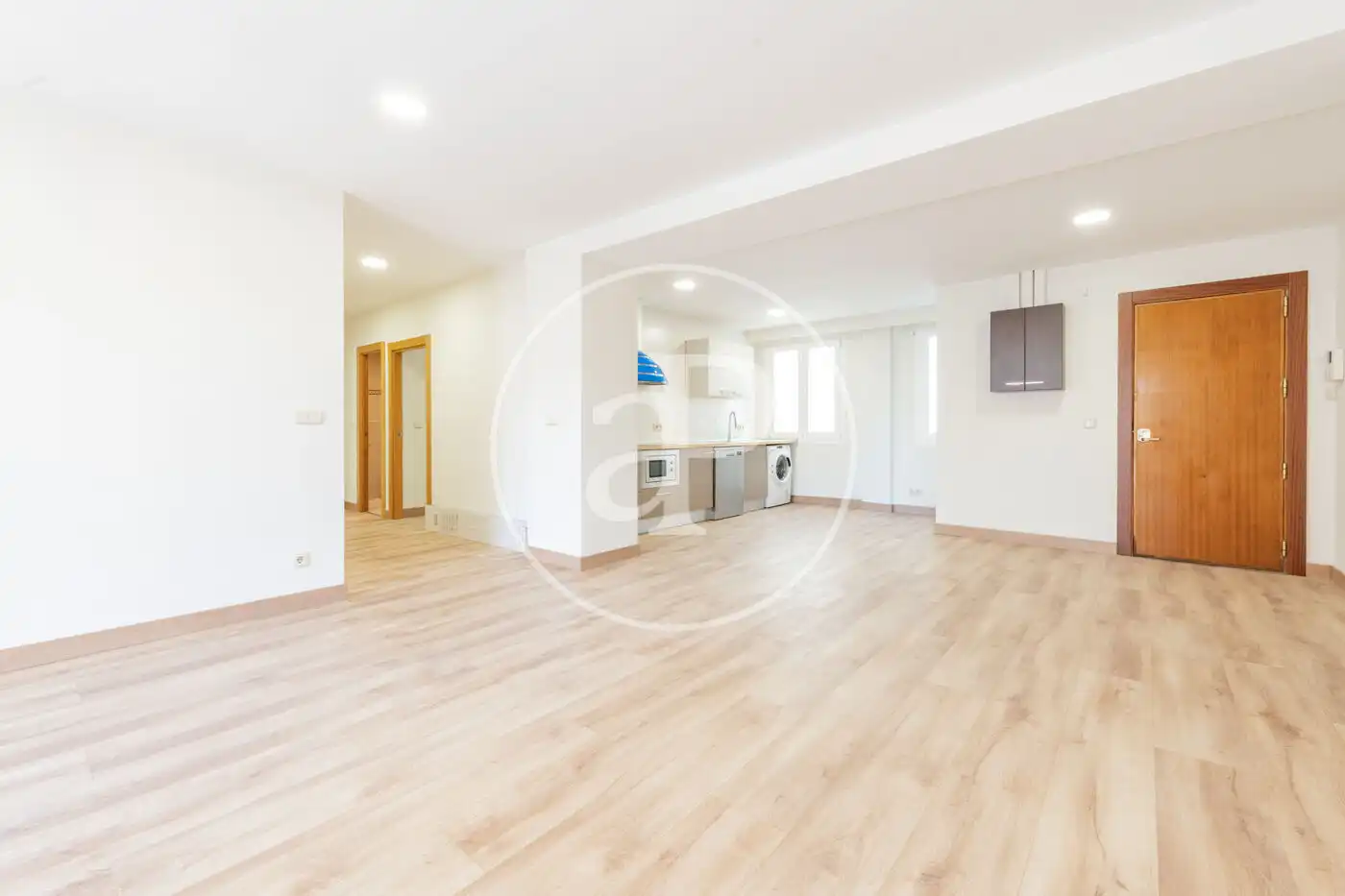 Living room of Flat for sale in  Madrid Capital  with Air Conditioner, Heating and Terrace