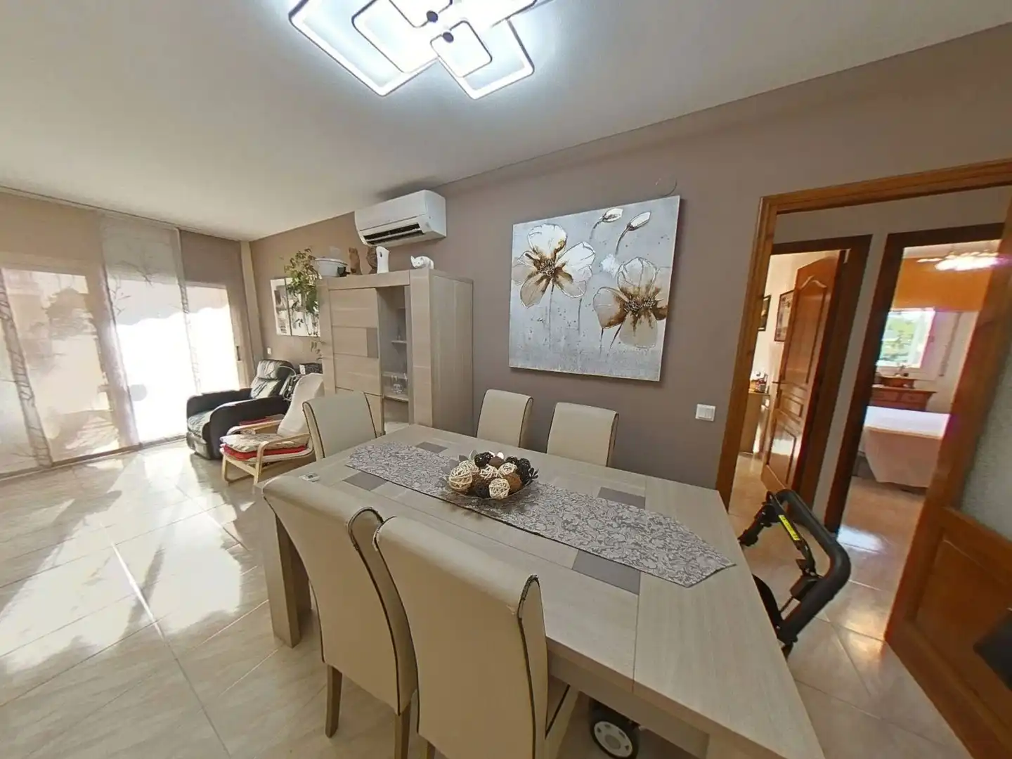 Dining room of Flat for sale in El Vendrell  with Air Conditioner, Heating and Terrace