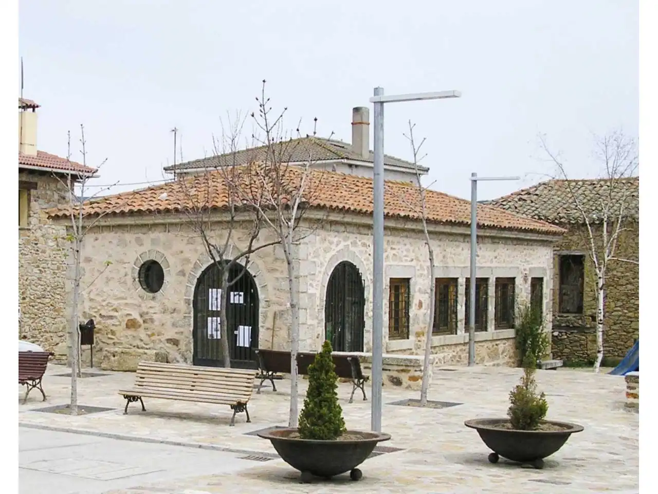 Vista exterior de Casa o chalet en venta en Piñuécar-Gandullas con Jardín privado