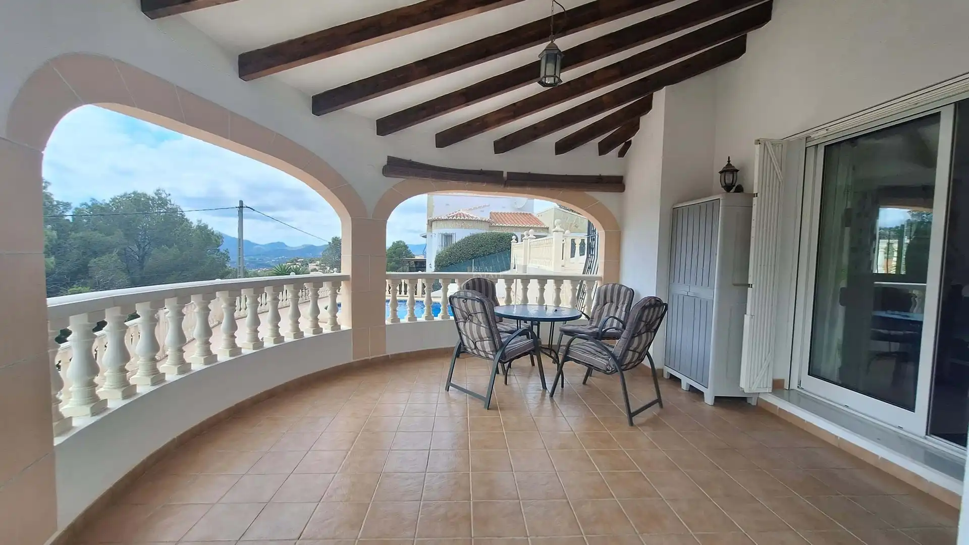 Terrassa de Casa o xalet en venda en La Font d'en Carròs amb Aire condicionat, Calefacció i Terrassa