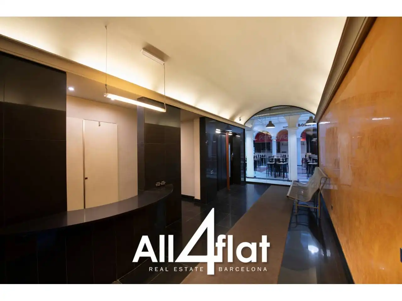 Study for rent in Barcelona  with Air Conditioner, Parquet flooring and Furnished
