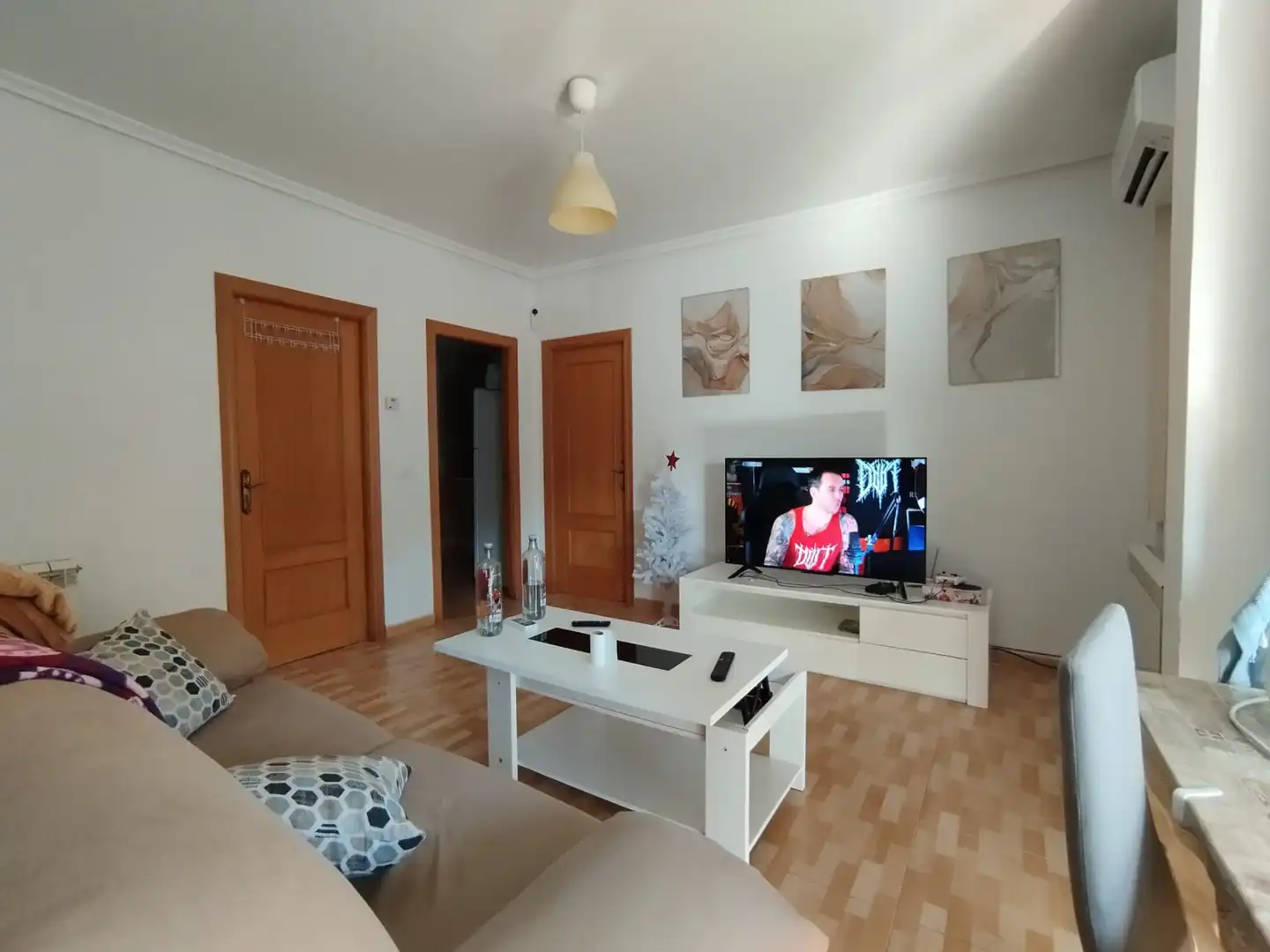 Sala de estar de Piso en venta en Tomelloso con Aire acondicionado, Calefacción y Terraza