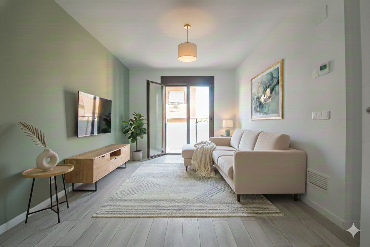 Sala d'estar de Àtic en venda en Torredembarra amb Aire condicionat, Calefacció i Parquet