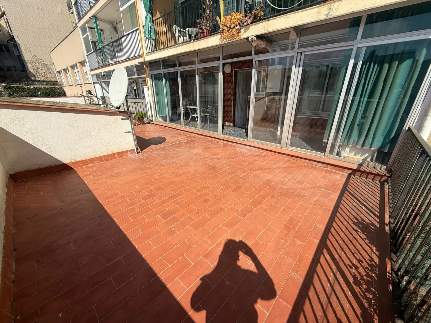 Terrasse von Wohnung zum Verkauf in Terrassa mit Klimaanlage, Heizung und Terrasse