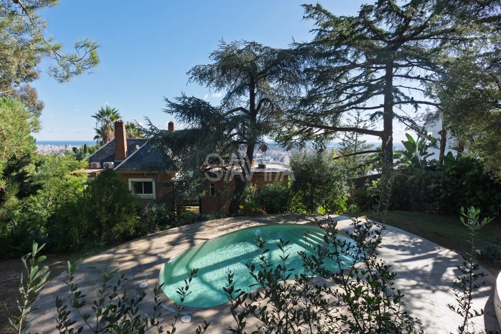 Jardín de Casa o chalet de alquiler en Barcelona con Aire acondicionado, Calefacción y Parquet