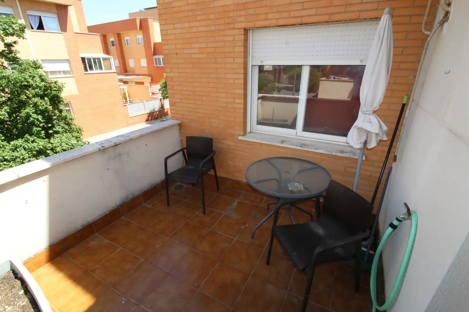 Balcony of Flat for rent in Ciudad Real  with Air Conditioner, Heating and Terrace