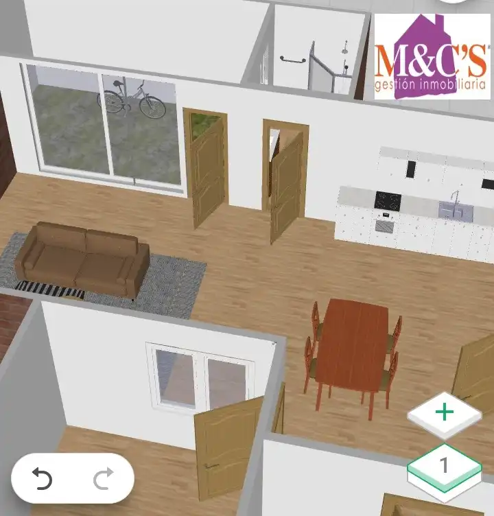 Sala de estar de Casa o chalet en venta en Almodóvar del Campo