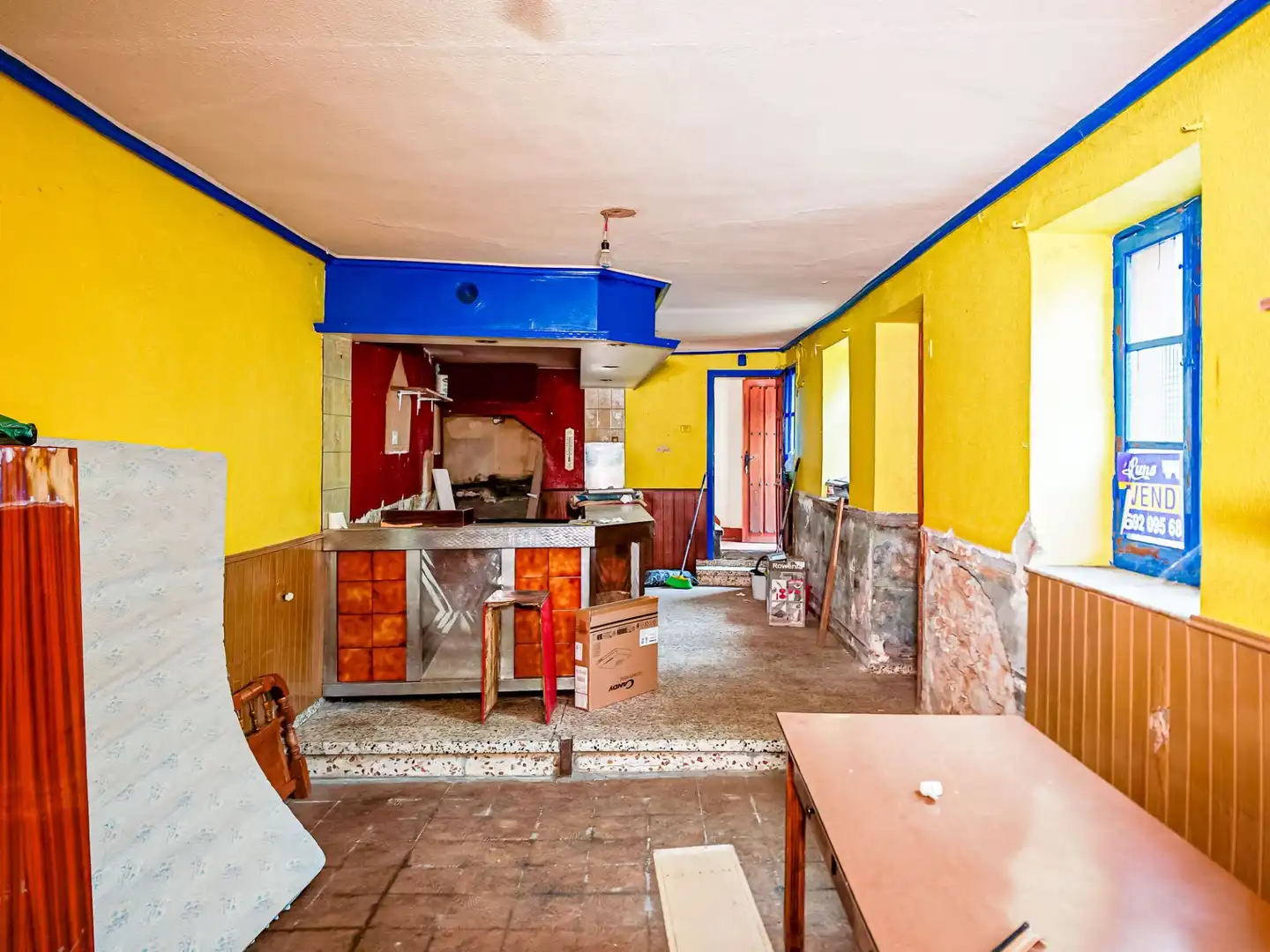 Cuina de Casa o xalet en venda en Toreno amb Calefacció i Moblat