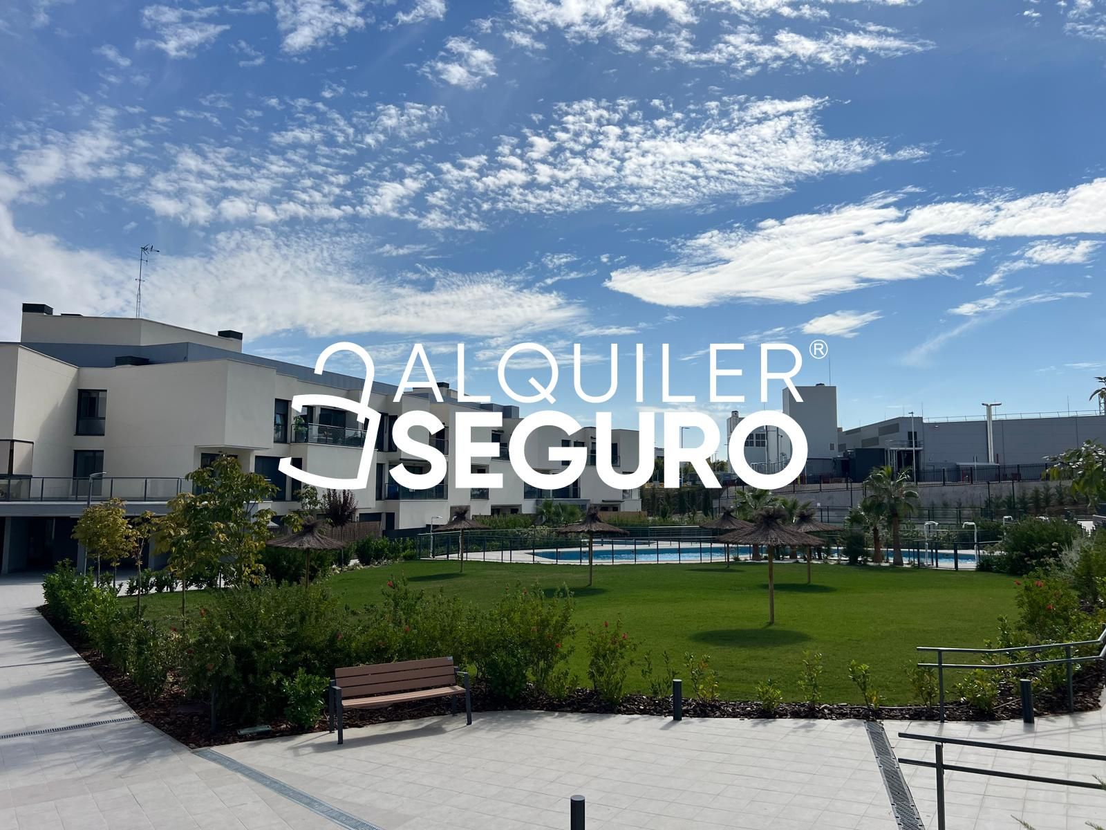 Vista exterior de Pis de lloguer en San Sebastián de los Reyes amb Aire condicionat, Calefacció i Terrassa