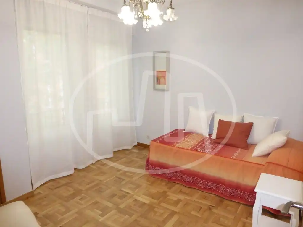 Bedroom of Flat for rent in  Pamplona / Iruña  with Heating, Parquet flooring and Furnished
