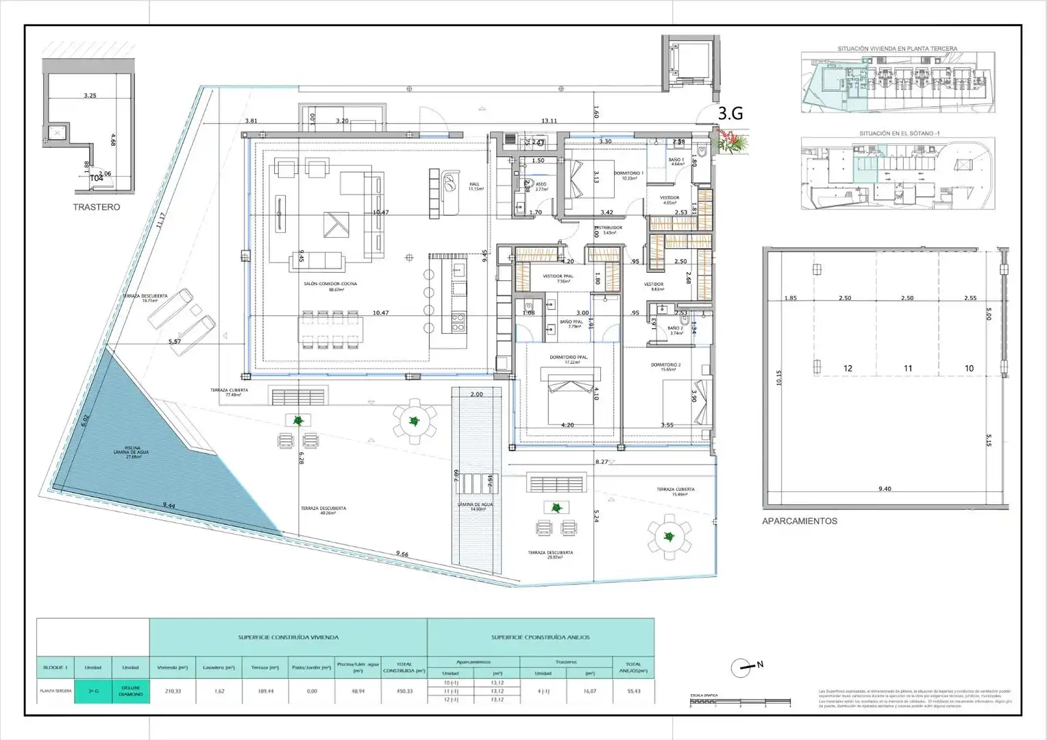 Penthouse mit Pool zum Verkauf in Las Gaviotas  - Carvajal, imagen 26