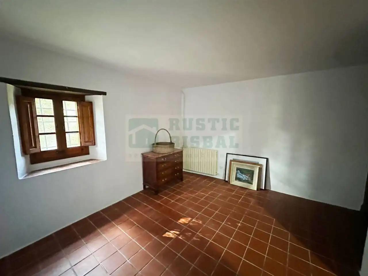 Sala de estar de Finca rústica en venta en Sant Joan de Mollet con Calefacción, Jardín privado y Terraza
