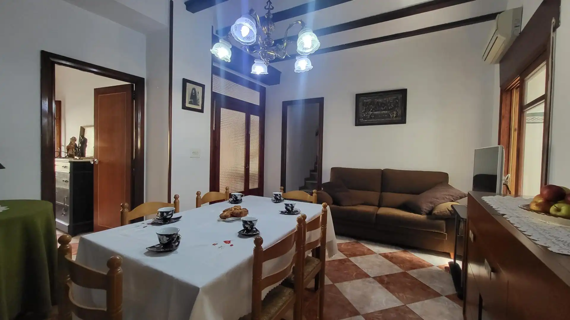 Menjador de Casa o xalet en venda en Montitxelvo / Montichelvo amb Aire condicionat, Calefacció i Terrassa