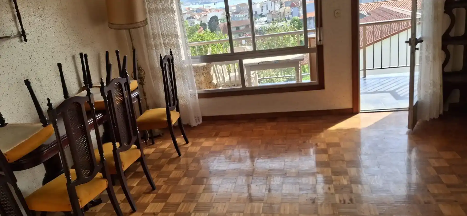 Dining room of Houses for sale in Baiona  with Balcony