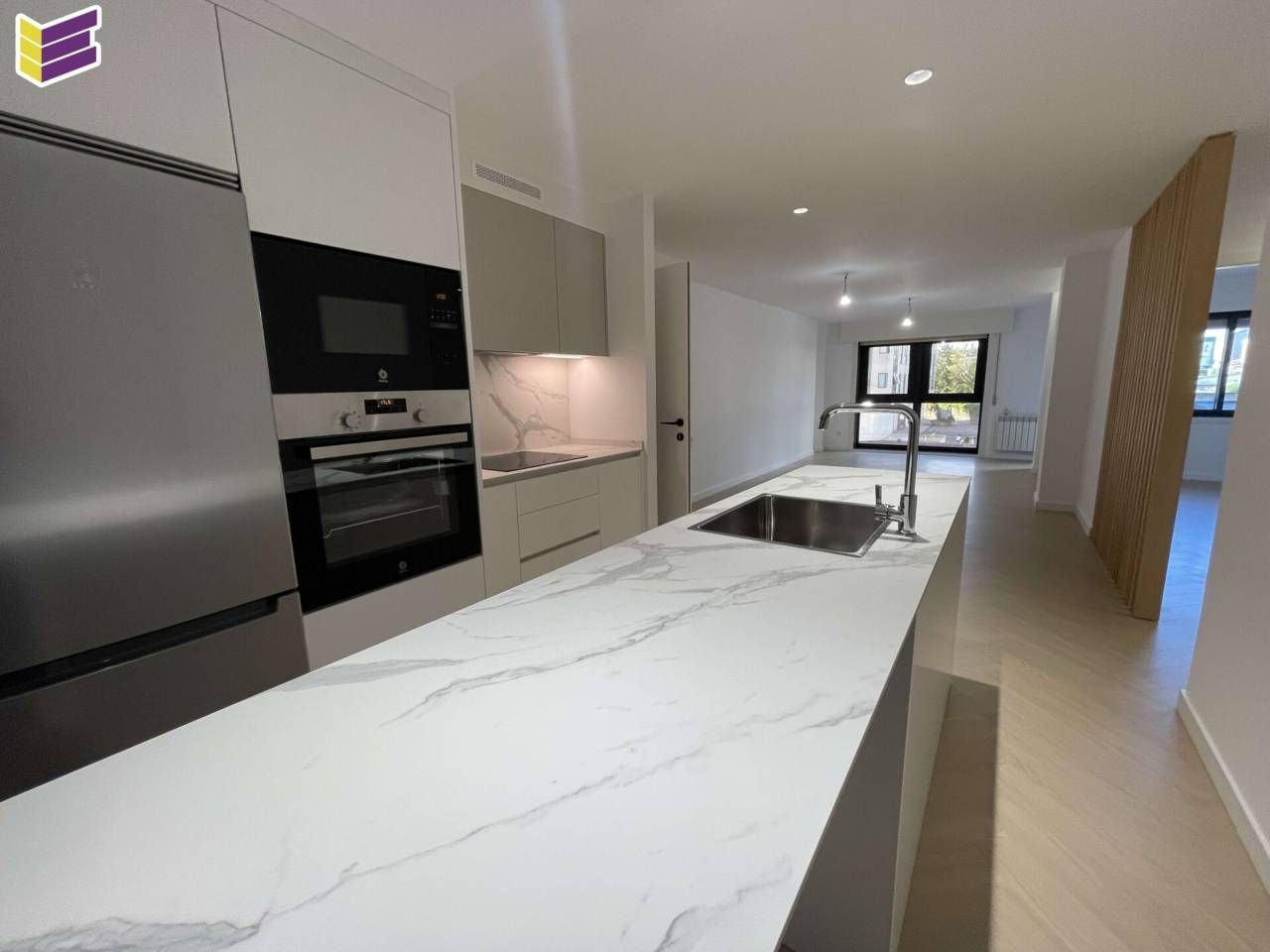 Kitchen of Flat for sale in O Porriño    with Heating, Terrace and Balcony
