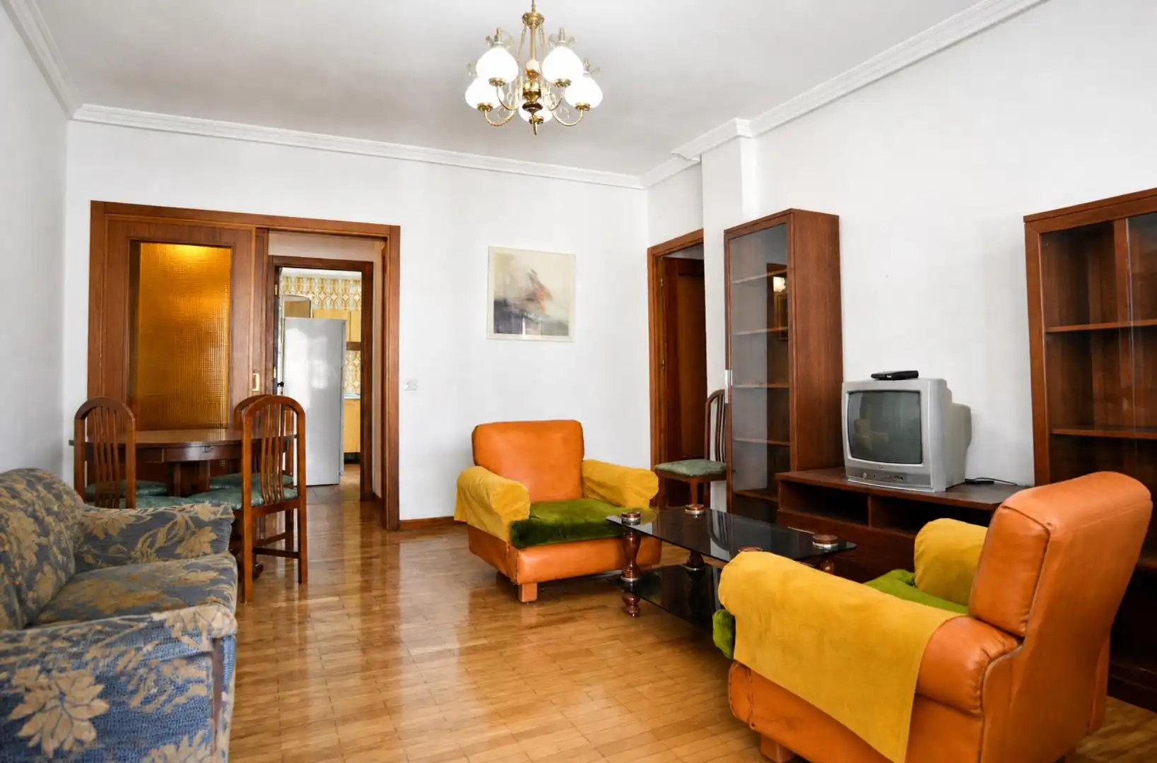 Sala de estar de Piso en venta en Cáceres con Calefacción y Terraza