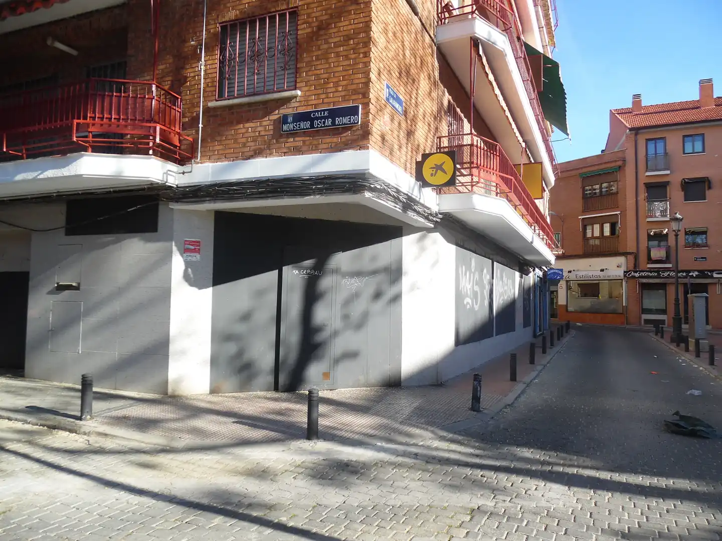 Exterior view of Commercial properties for sale in Madrid