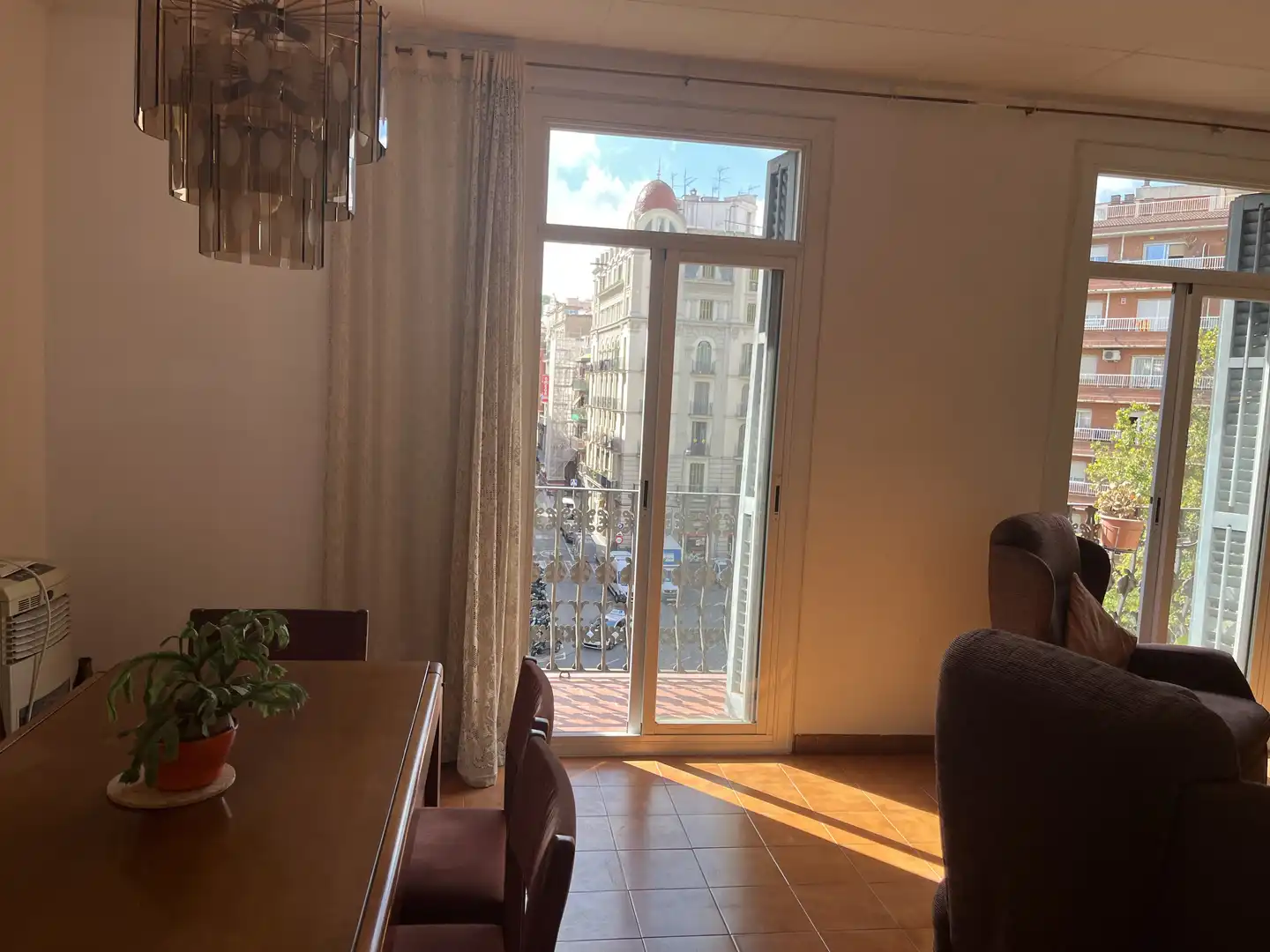 Wohnzimmer von Wohnung zum Verkauf in  Barcelona Capital mit Balkon