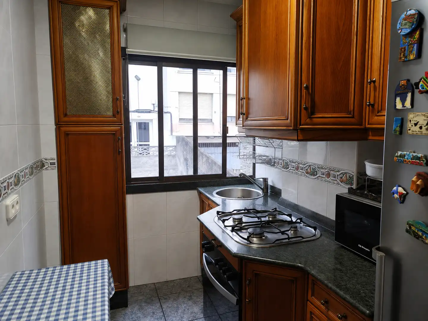 Küche von Wohnung zur Miete in Santander mit Möbliert und Ofen