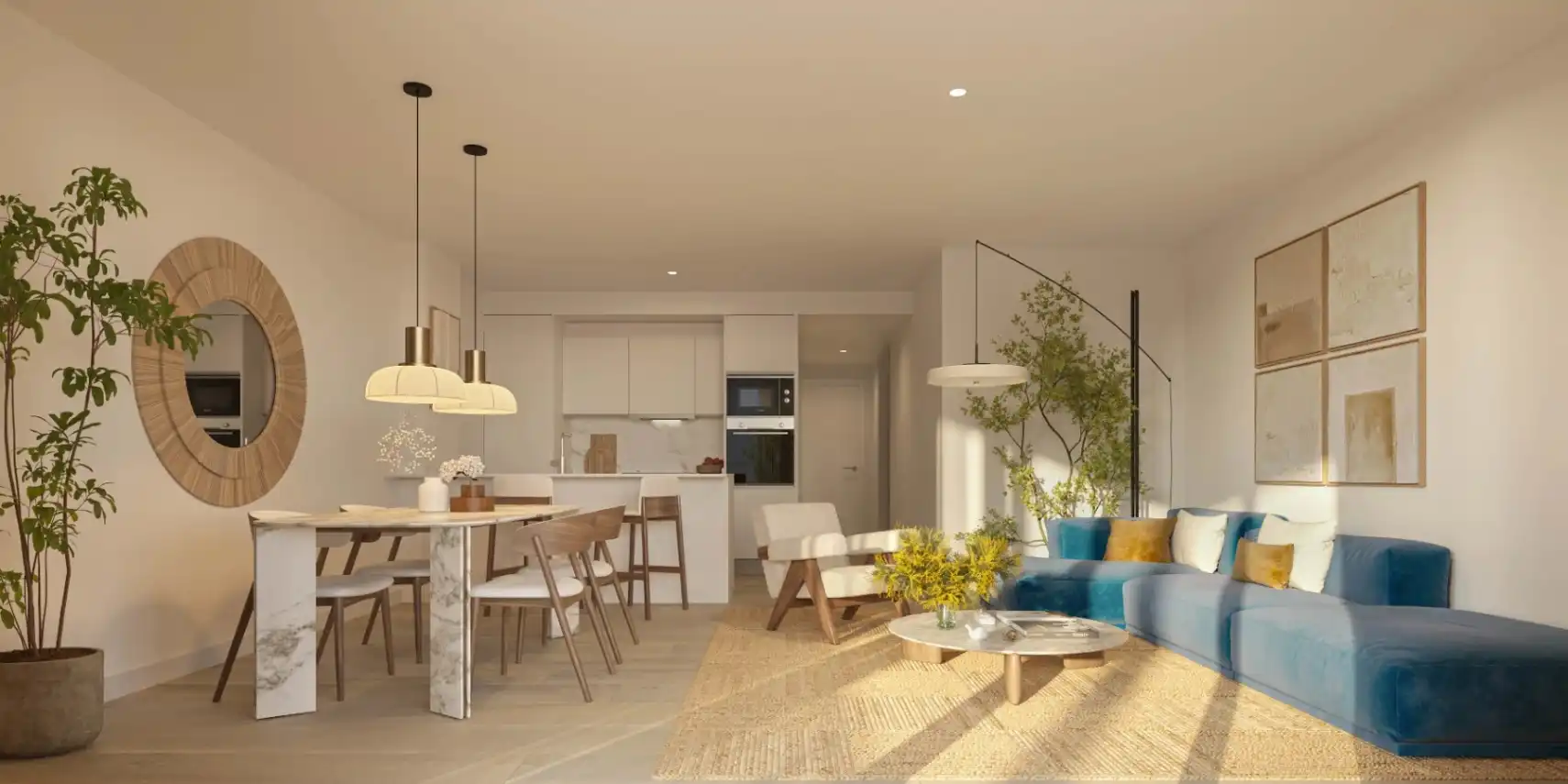 Living room of Houses for sale in Dénia  with Private garden