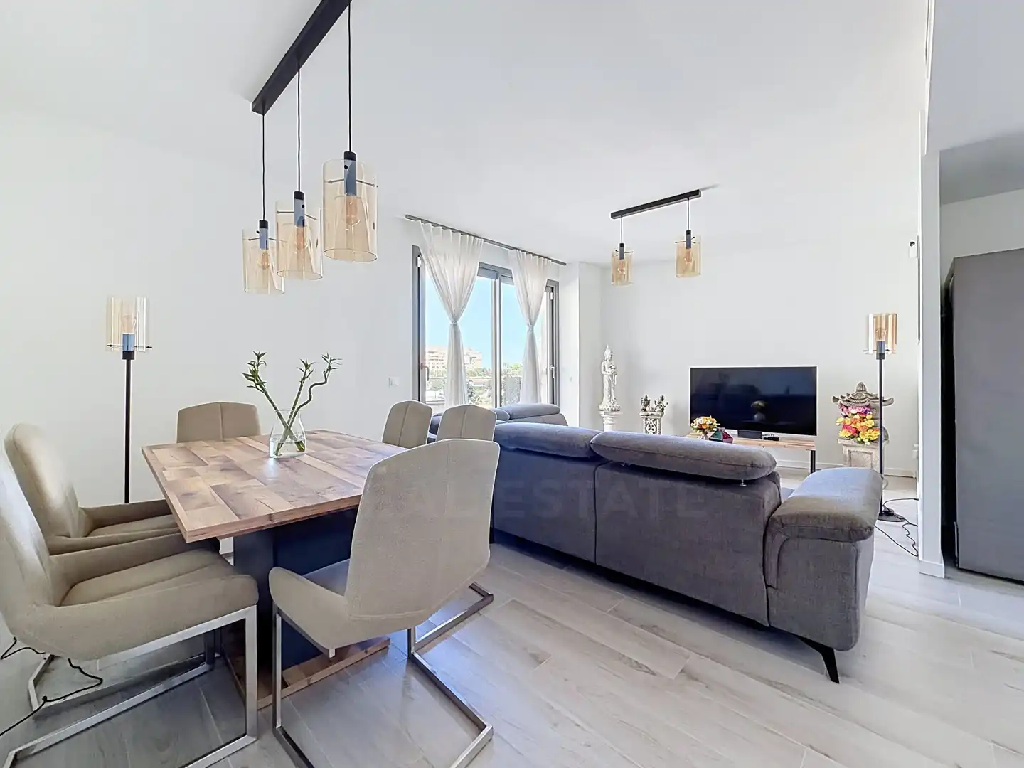 Living room of Flat for sale in Dénia  with Air Conditioner, Heating and Swimming Pool
