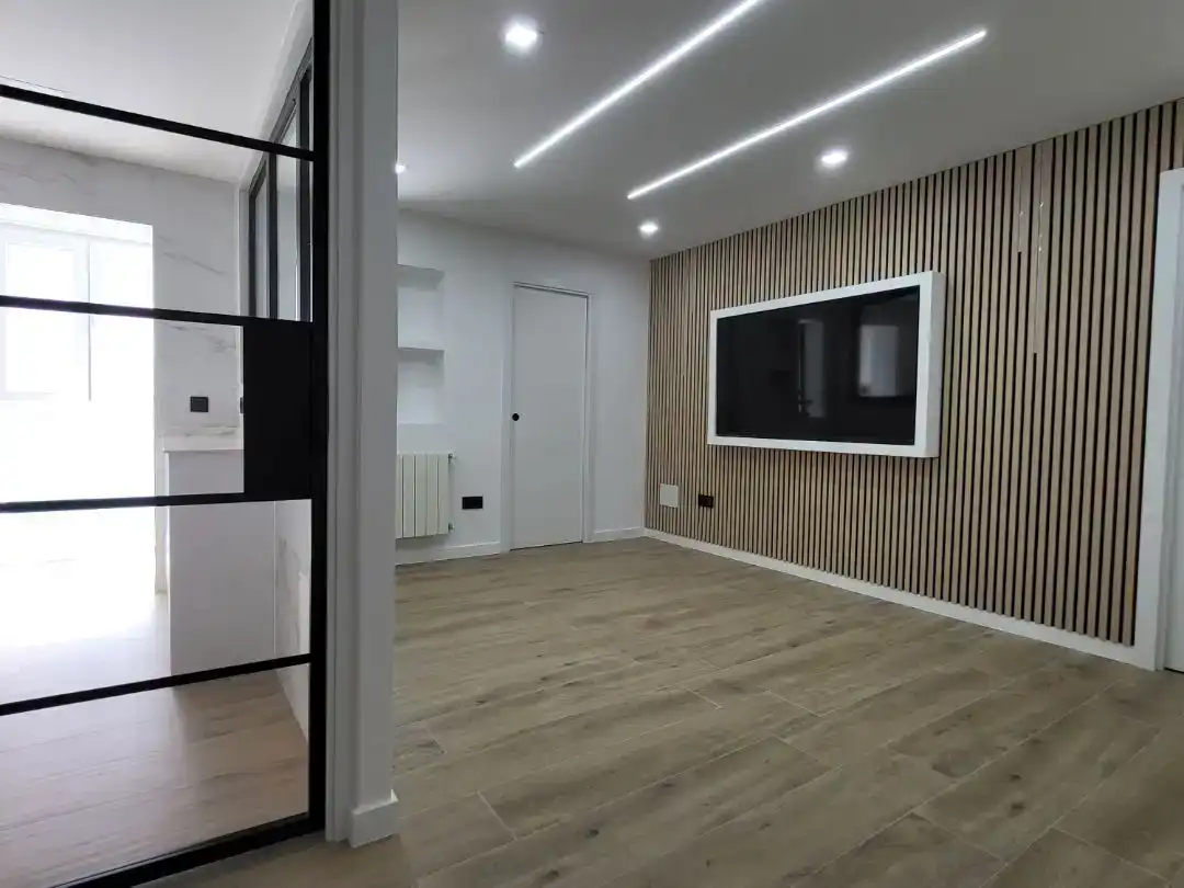 Sala de estar de Piso en venta en Madrid con Aire acondicionado y Amueblado