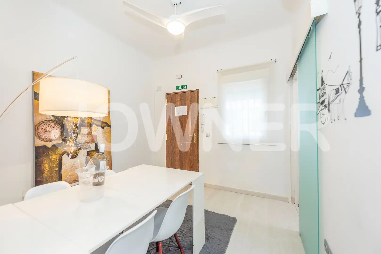 Flat for rent in Madrid  with Air Conditioner, Heating and Furnished