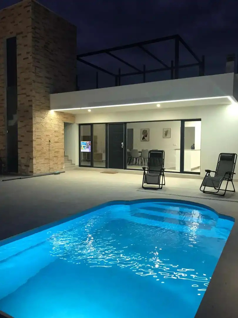 Piscina de Dúplex en venta en Fuente Álamo de Murcia con Terraza