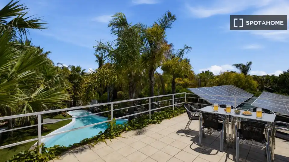 Terrasse von Wohnungen zur untervermieten in Bétera mit Klimaanlage, Terrasse und Möbliert