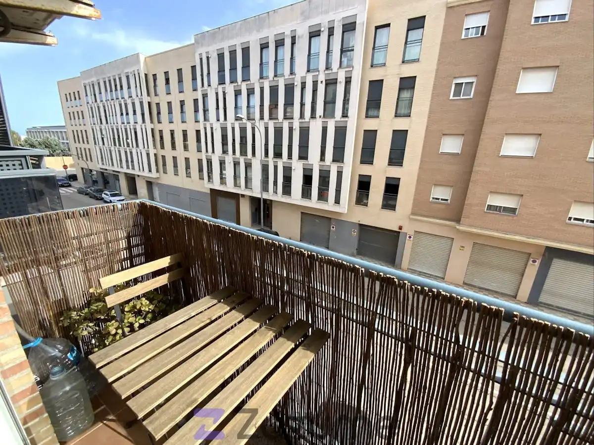 Balcony of Flat for rent in Alcàsser  with Air Conditioner, Heating and Parquet flooring