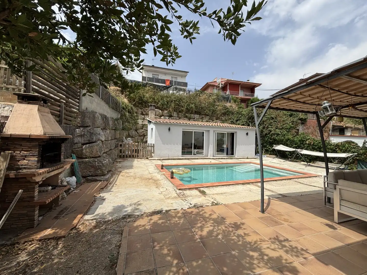 Piscina de Casa o xalet en venda en Bigues i Riells del Fai amb Aire condicionat, Calefacció i Jardí privat