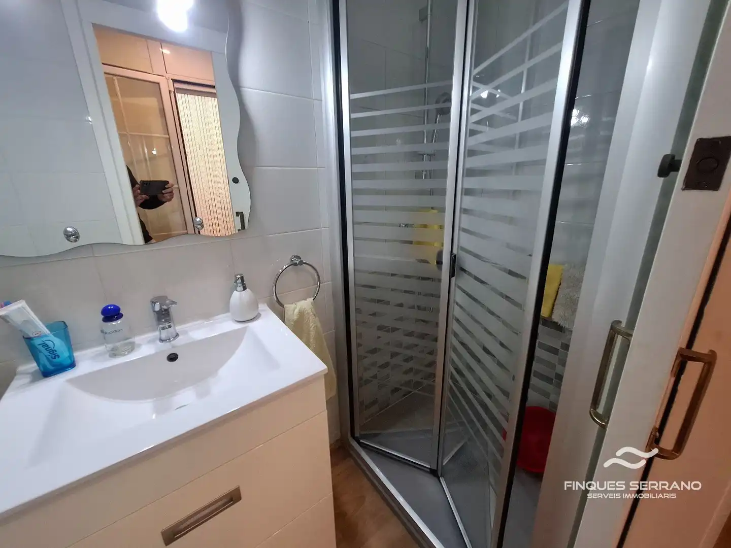 Bathroom of Flat for sale in Calafell  with Air Conditioner, Heating and Terrace