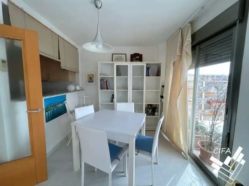 Dining room of Flat for sale in Vinaròs  with Air Conditioner, Terrace and Furnished