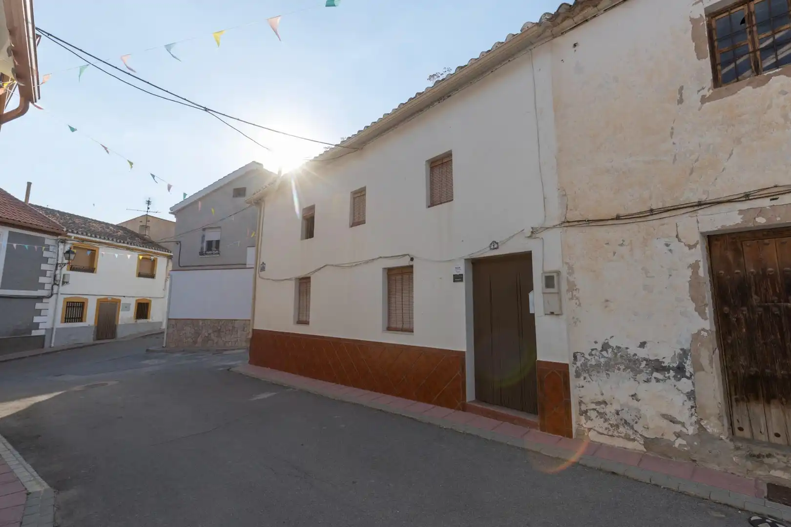 Vista exterior de Casa o xalet en venda en Morelábor amb Terrassa i Alarma