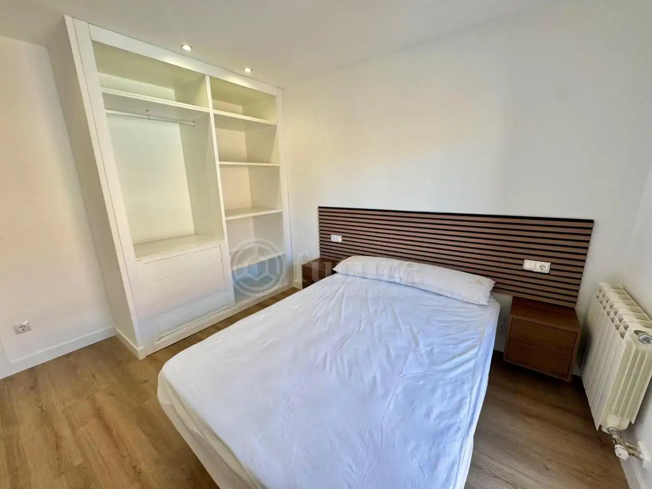 Schlafzimmer von Wohnung zur untervermieten in Salamanca mit Heizung, Möbliert und Balkon