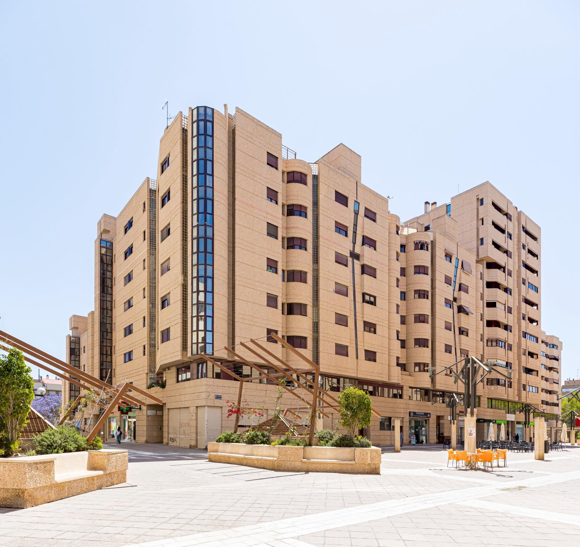 Exterior view of Flat for sale in  Murcia Capital  with Air Conditioner, Parquet flooring and Storage room