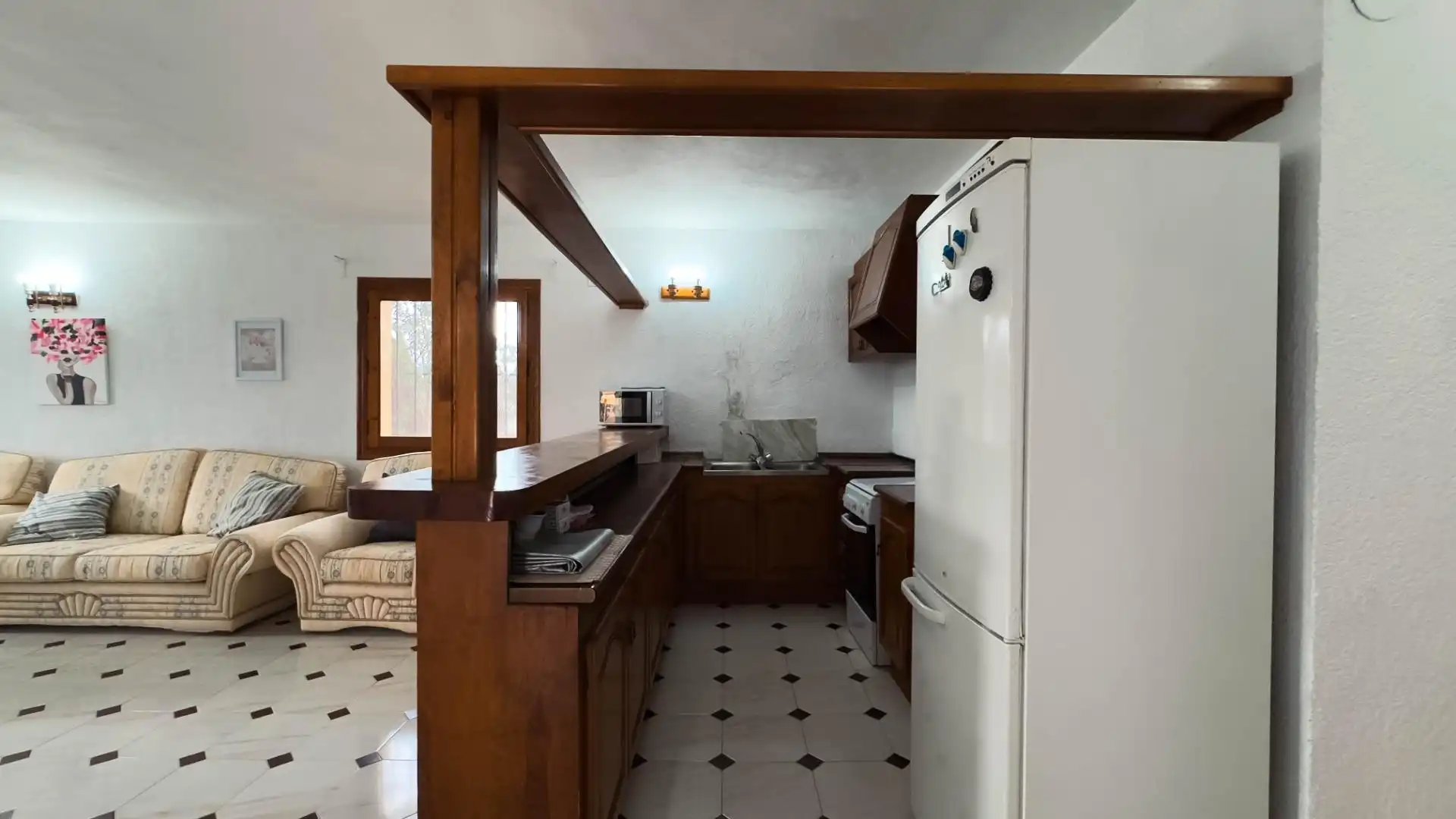 Cocina de Casa o chalet en venta en Moraira con Jardín privado, Terraza y Trastero