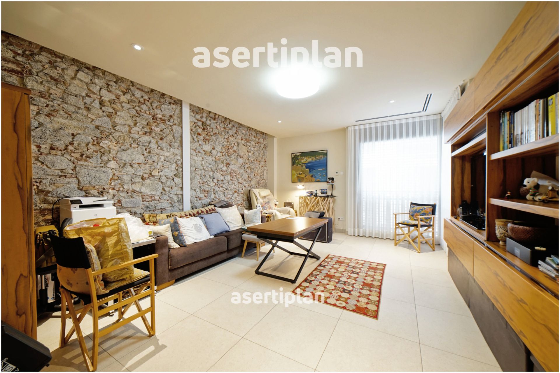 Sala d'estar de Casa o xalet en venda en Mataró amb Aire condicionat, Jardí privat i Parquet